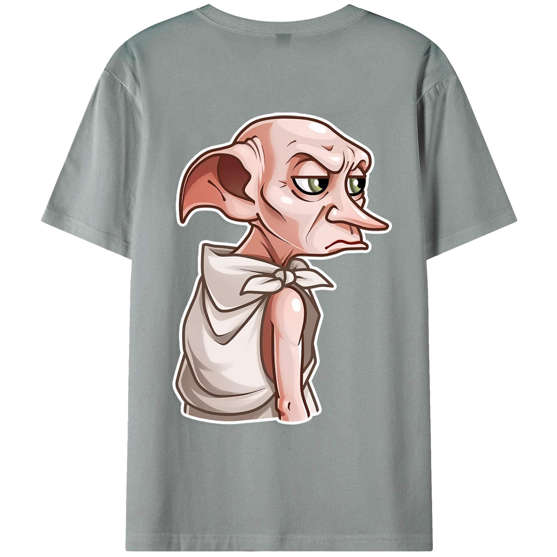 （画像用） Harry Potter ハリー・ポッターシリーズ 綿100％ メンズ半袖Tシャツ（バックプリント） 通気性